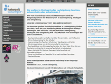 Tablet Screenshot of naturzeit-wassersport.de